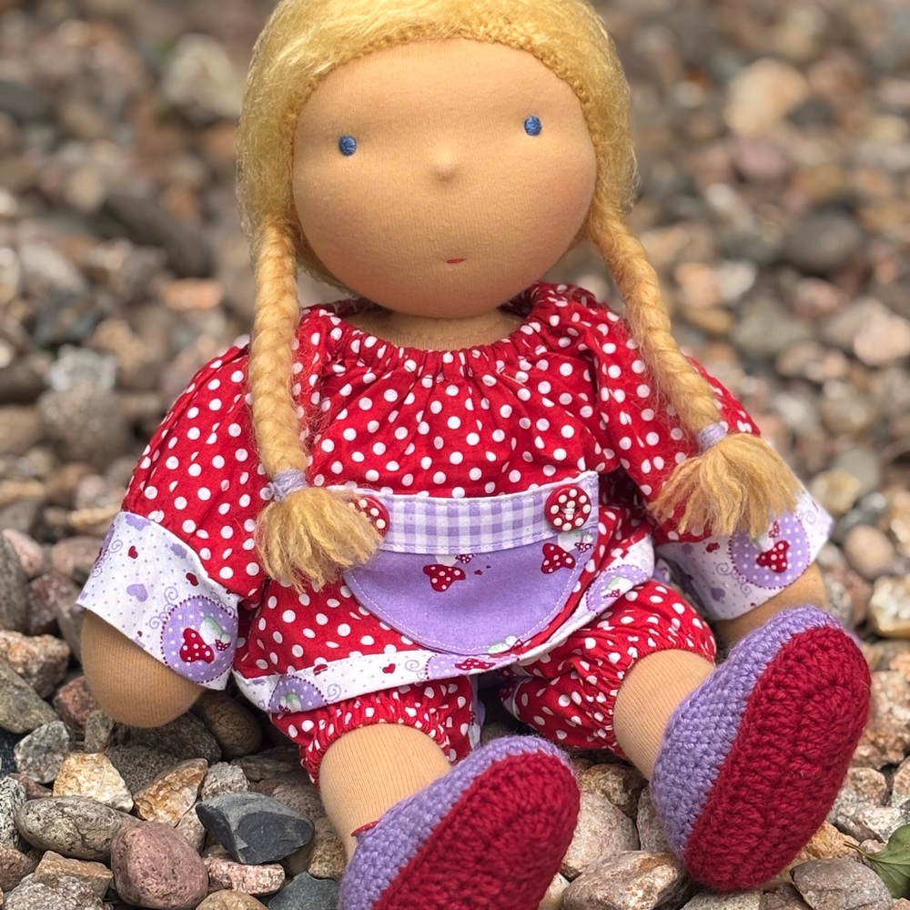 Handcrafted Waldorf Doll Made in Germany